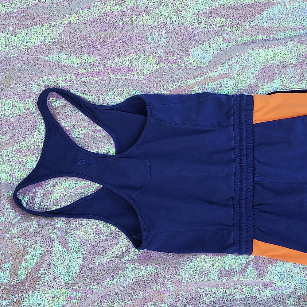 FP Movement by Free People Jumpsuit NWOT Navy, Orange, White XS!! - Picture 4 of 4